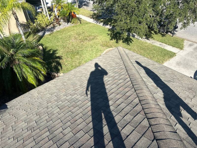 completed roofing project in Land O' Lakes FL