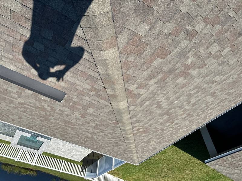 residential roof repair by Hloska Roofing in Riverview