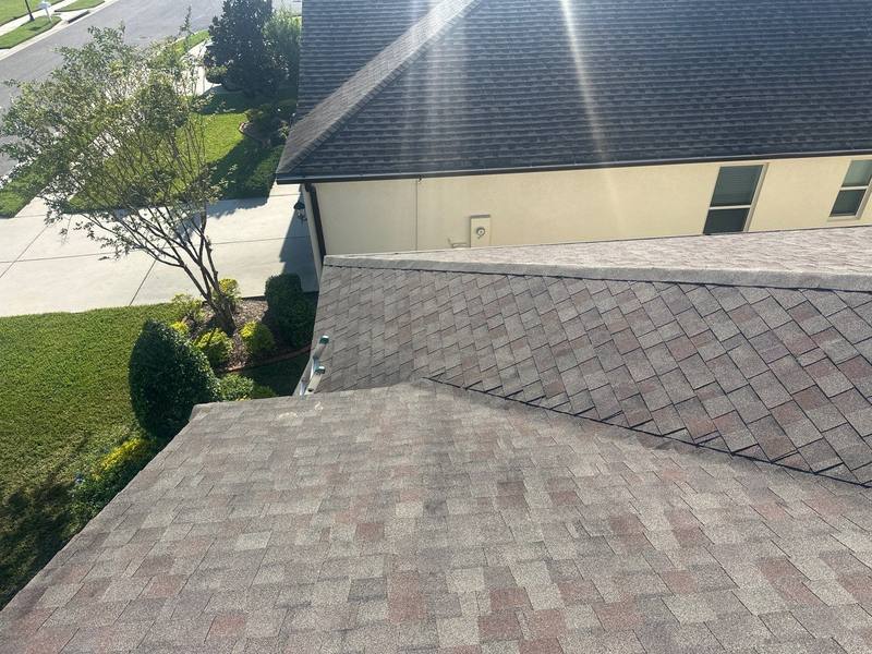 residential roof repair by Hloska Roofing in Wesley Chapel