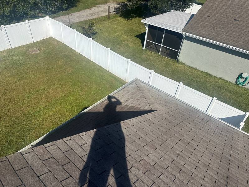 residential shingle roof replacement by Hloska Roofing in Zephyrhills