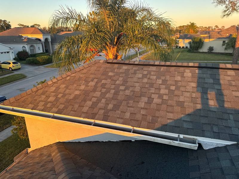 residential shingle roof replacement by Hloska Roofing in Hudson