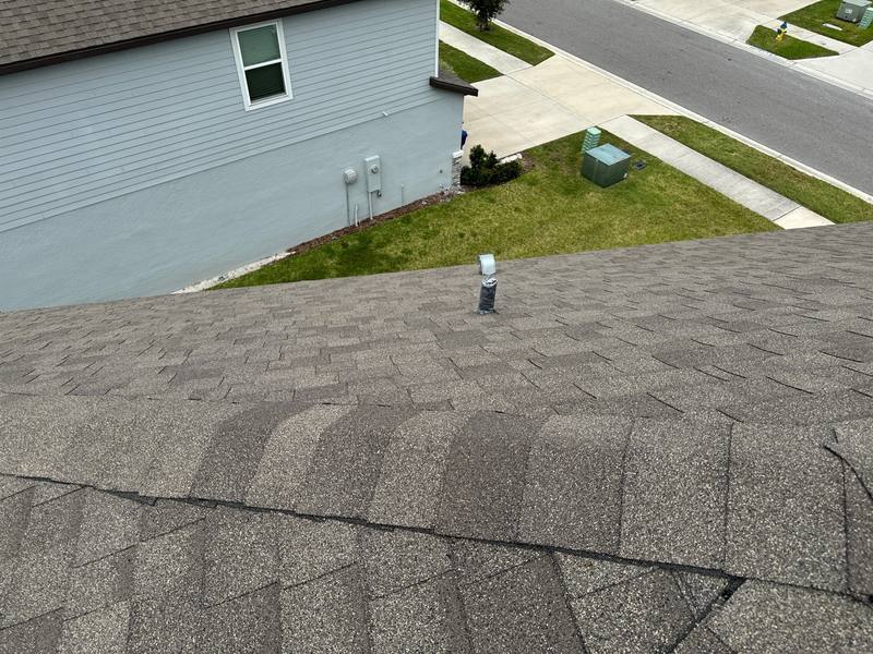 completed roofing project in Wesley Chapel FL
