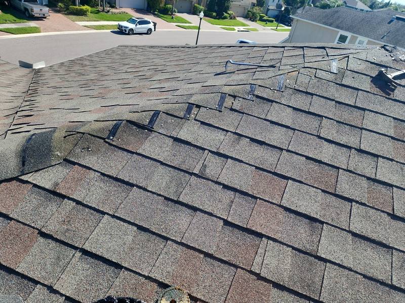 roofing project near Roseate Dr in Lutz