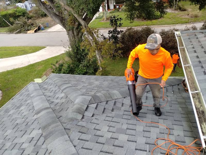 residential roof repair by Hloska Roofing in Tampa
