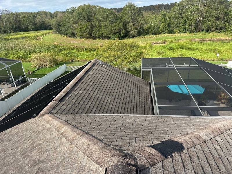 completed roofing project in Odessa FL