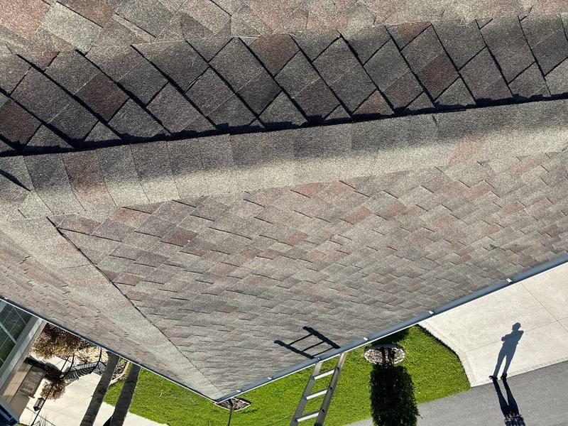 roofing project near Semiahmoo Loop in San Antonio