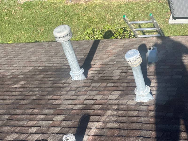 completed roofing project in Wesley Chapel FL