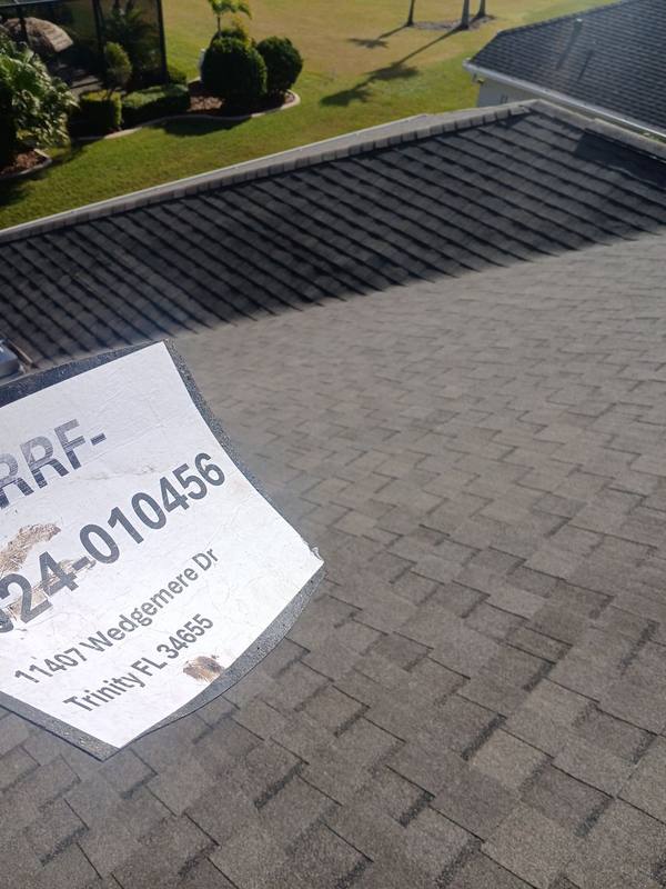 roofing project near Wedgemere Dr in Trinity