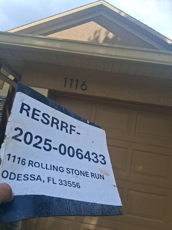 roofing project near Rolling Stone Run in Odessa