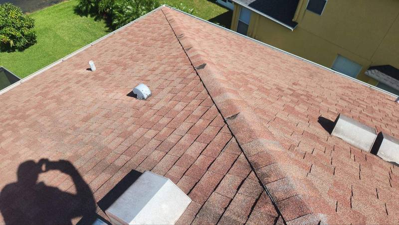completed roofing project in Wesley Chapel FL