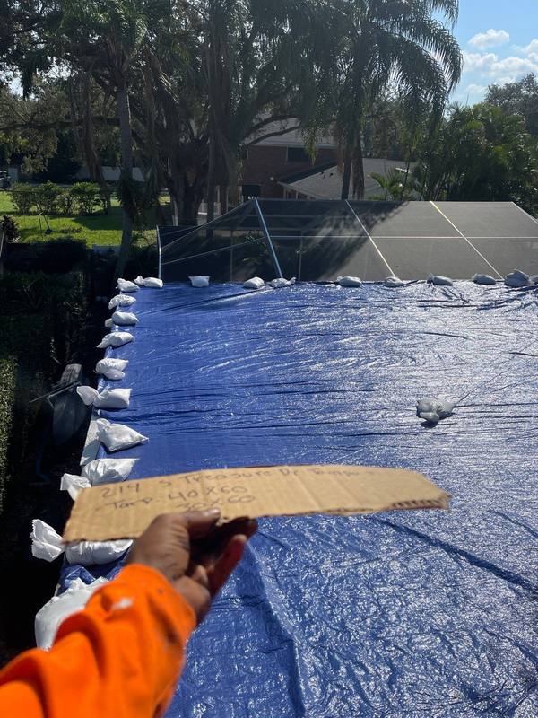 completed roofing project in Tampa FL