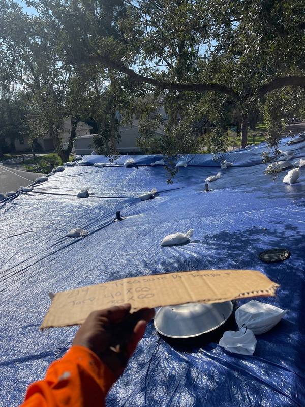 roofing project near S Treasure Dr in Tampa