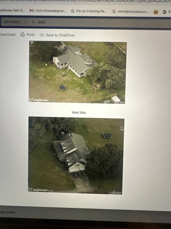 residential shingle roof replacement by Hloska Roofing in Brooksville