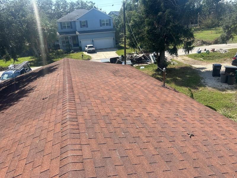residential roof replacement by Hloska Roofing in Tampa