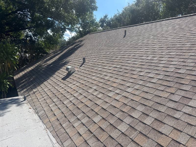 residential roof replacement by Hloska Roofing in Tampa