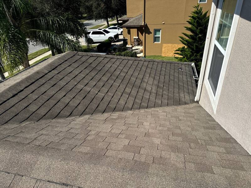 completed roofing project in Spring Hill FL
