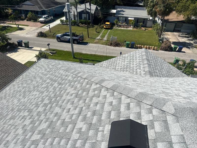 roofing project near N Gomez Ave in Tampa