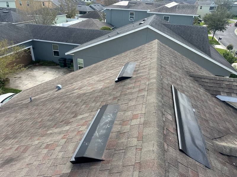 residential shingle roof replacement by Hloska Roofing in Wesley Chapel