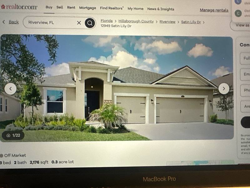 completed roofing project in Riverview FL