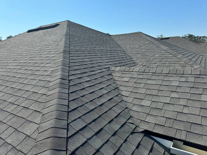 residential roof replacement by Hloska Roofing in Riverview