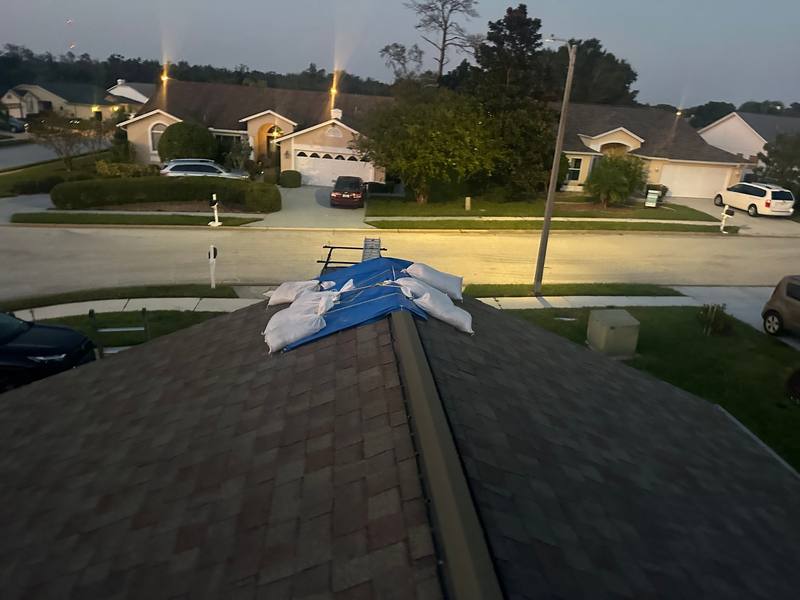 completed roofing project in Hudson FL