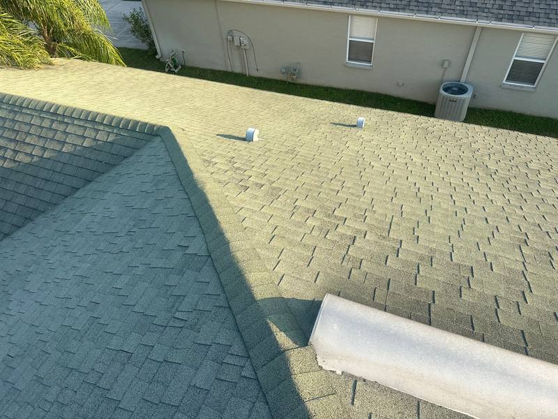 completed roofing project in Trinity FL