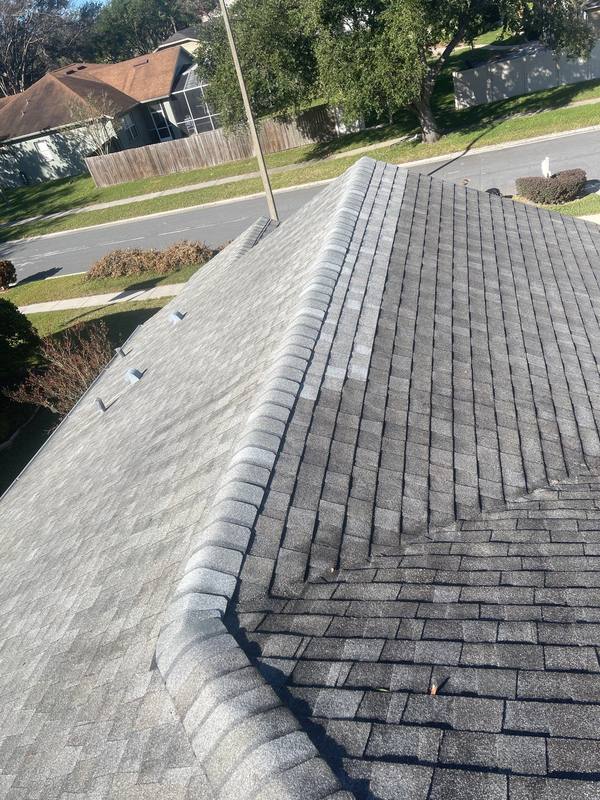completed roofing project in Valrico FL