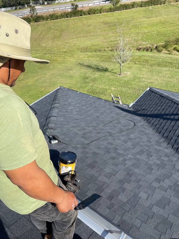 residential roof repair by Hloska Roofing in Wesley Chapel