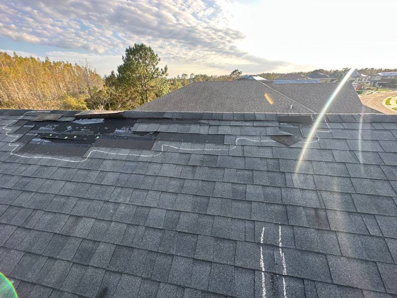 completed roofing project in Wesley Chapel FL
