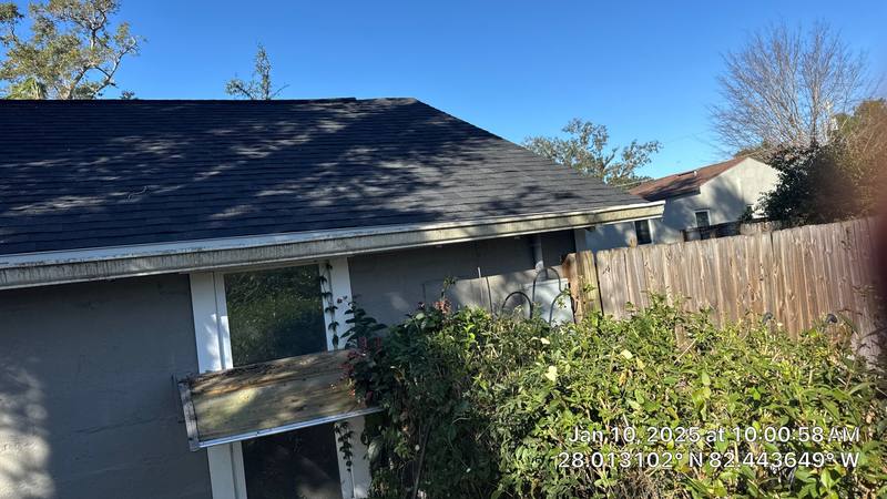 residential roof repair by Hloska Roofing in Tampa