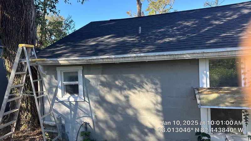roofing project near E Crawford St in Tampa