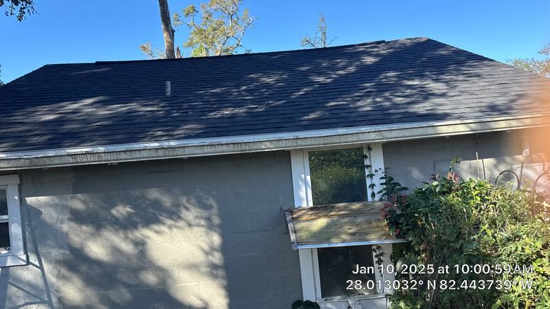 residential roof repair by Hloska Roofing in Tampa