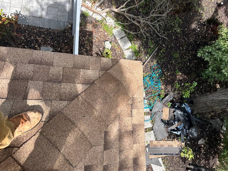 completed roofing project in St. Petersburg FL