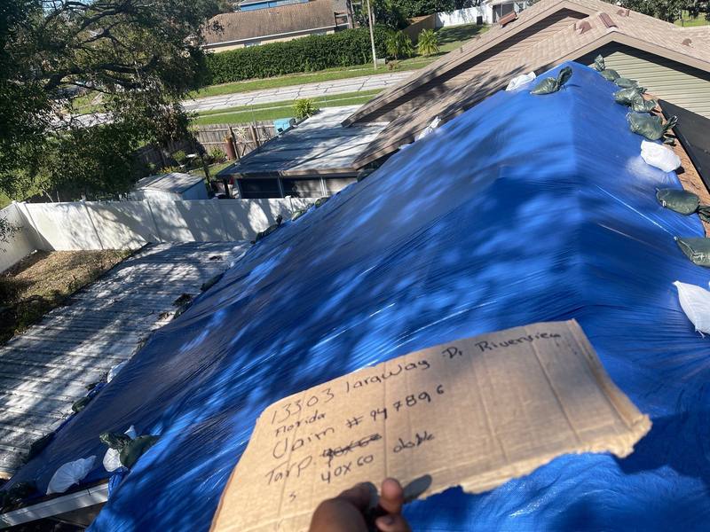 roofing project near Laraway Dr in Riverview