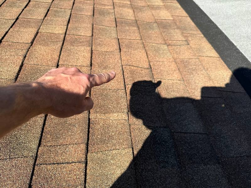 residential shingle roof replacement by Hloska Roofing in Spring Hill