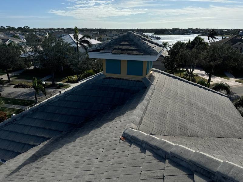 roofing project near Merrit Island Dr in Apollo Beach