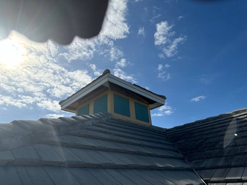 residential roof repair by Hloska Roofing in Apollo Beach