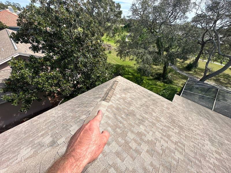 completed roofing project in Hudson FL