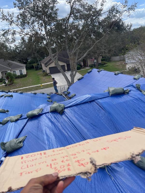 roofing project near Timberhill Dr in Riverview