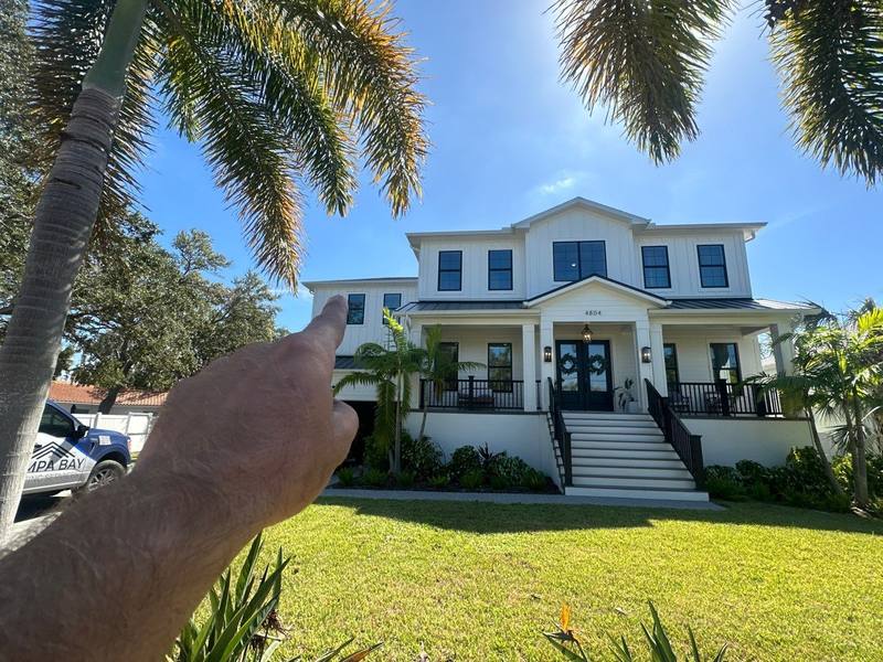 residential roof replacement by Hloska Roofing in Tampa