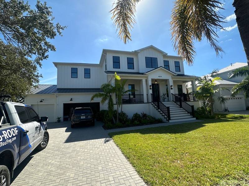 residential roof replacement by Hloska Roofing in Tampa