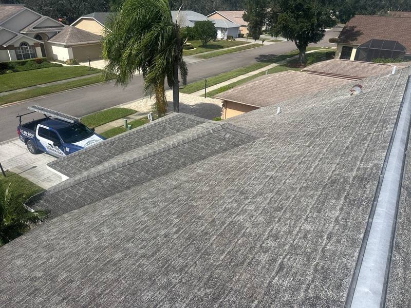 completed roofing project in New Port Richey FL