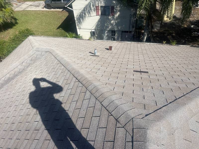 residential shingle roof replacement by Hloska Roofing in Port Richey