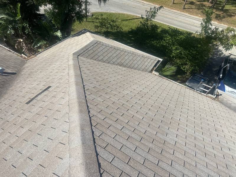 completed roofing project in Port Richey FL
