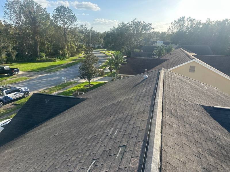 residential shingle roof replacement by Hloska Roofing in Wesley Chapel
