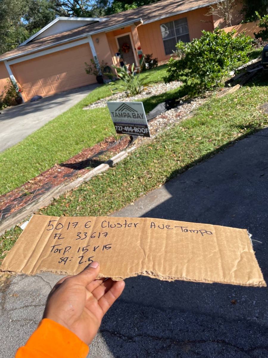 roof replacement in Tampa, Florida