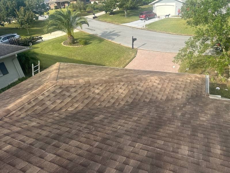 residential shingle roof replacement by Hloska Roofing in Hudson