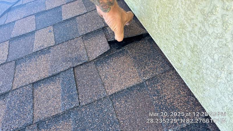 roofing project near Fisher Glen Loop in Wesley Chapel