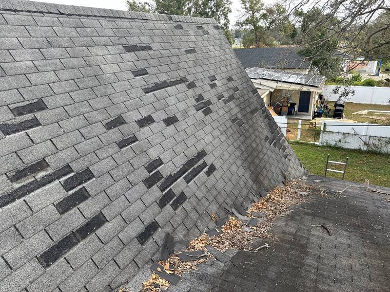 completed roofing project in Tampa FL