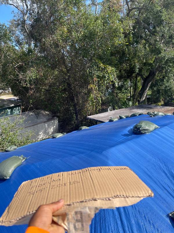 completed roofing project in Clearwater FL